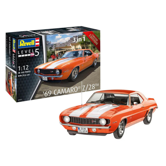 Revell 69 Chevy Camaro Z/28 Car Model Kit