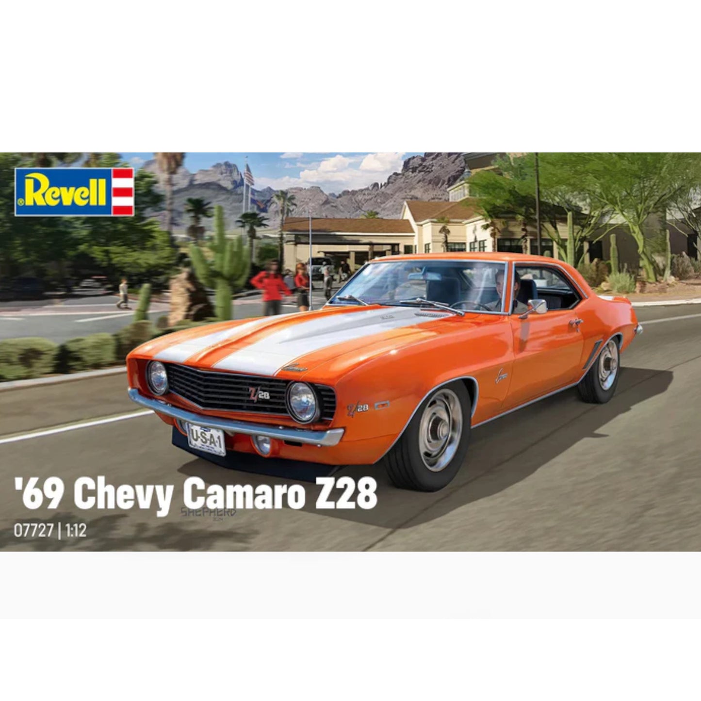 Revell 69 Chevy Camaro Z28 Car Model Kit 07727