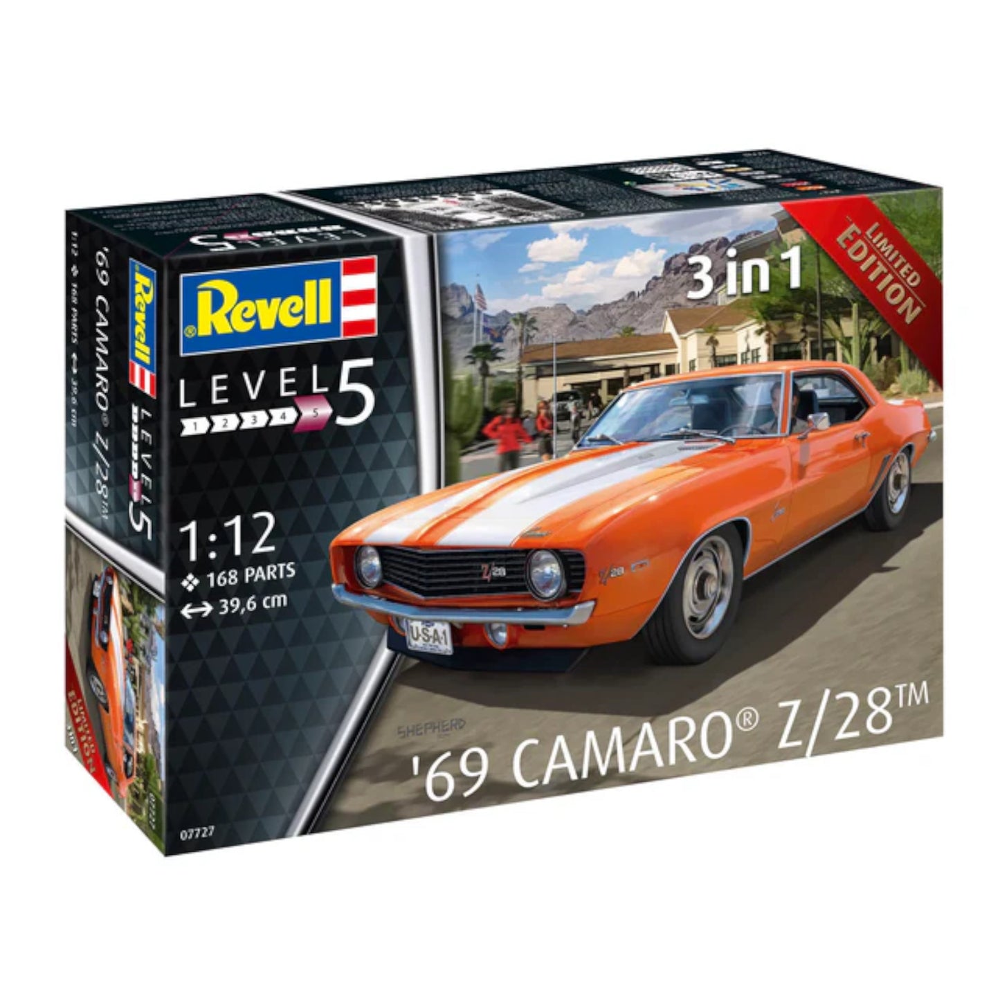 Revell 69 Chevy Camaro Z28 Car Model Kit 07727