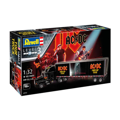 Revell AC/DC Tour Truck "Power Up" Truck Model Kit 1:32 07731
