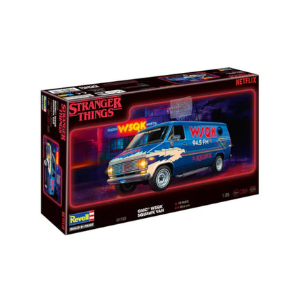 Revell Stranger Things GMC WSQK Squawk Van 07732 3D Puzzle Alternate 10