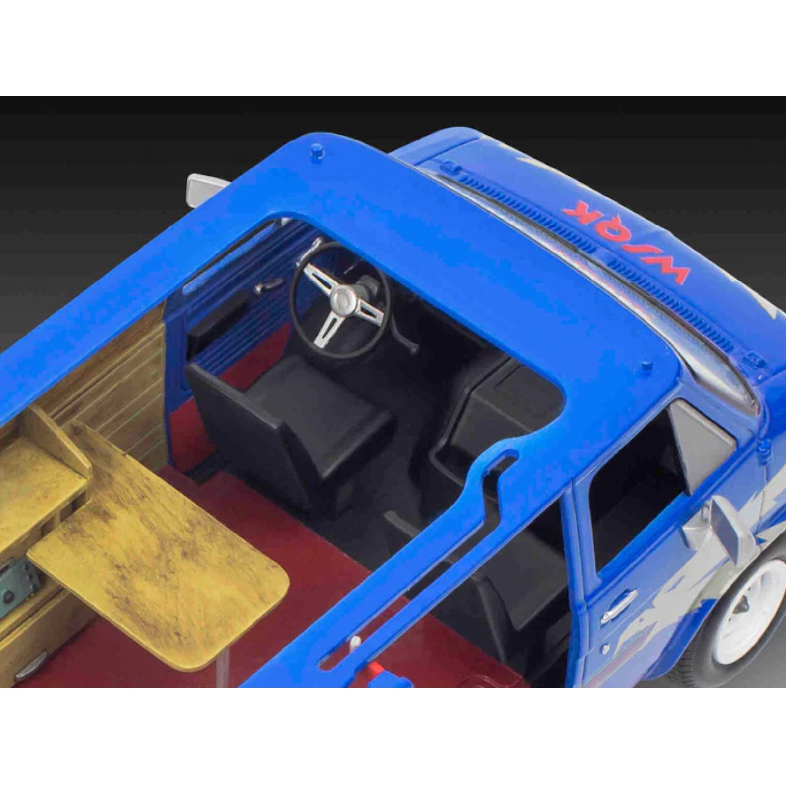 Revell Stranger Things GMC WSQK Squawk Van 07732 3D Puzzle Alternate 5