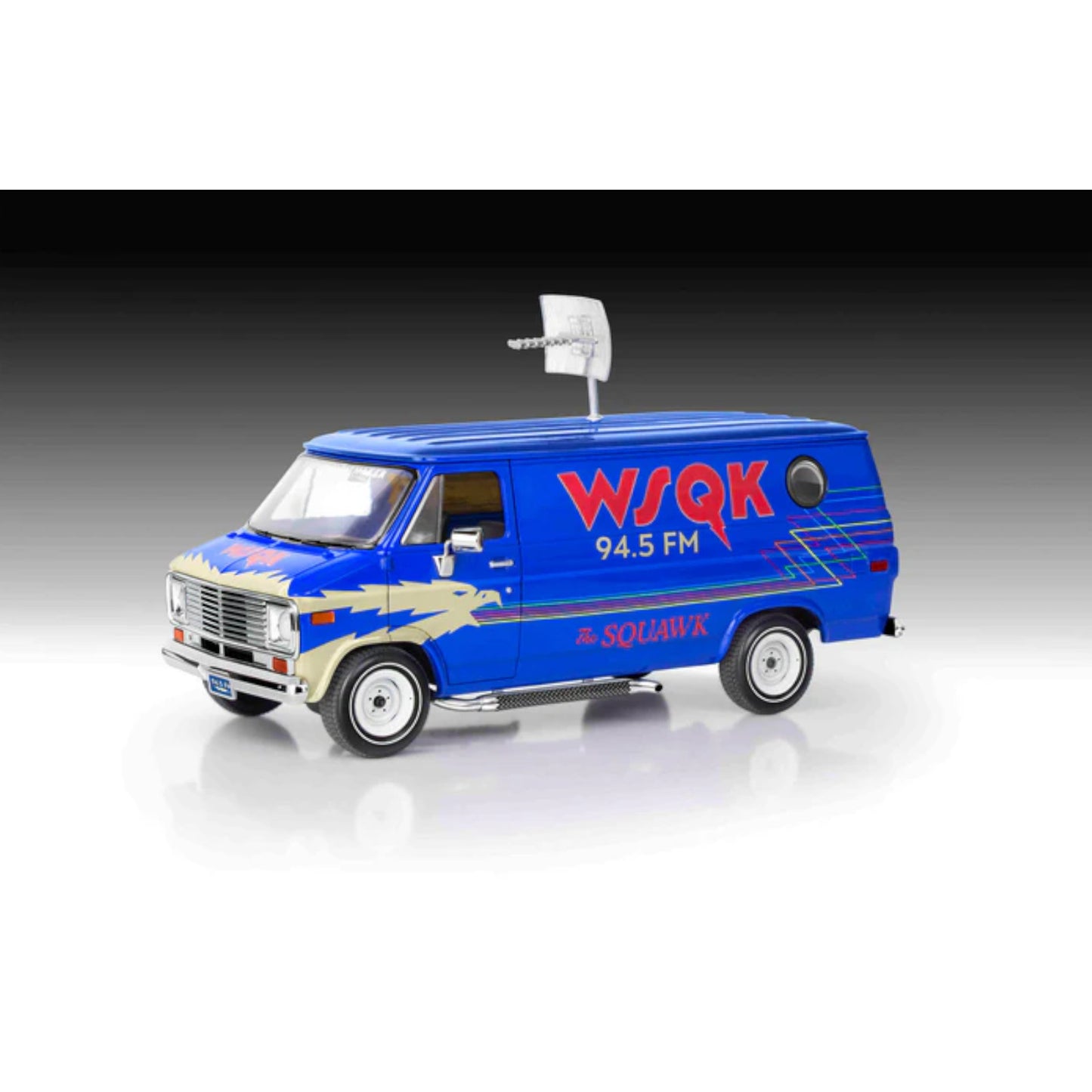 Revell Stranger Things GMC WSQK Squawk Van 07732 3D Puzzle Alternate 8