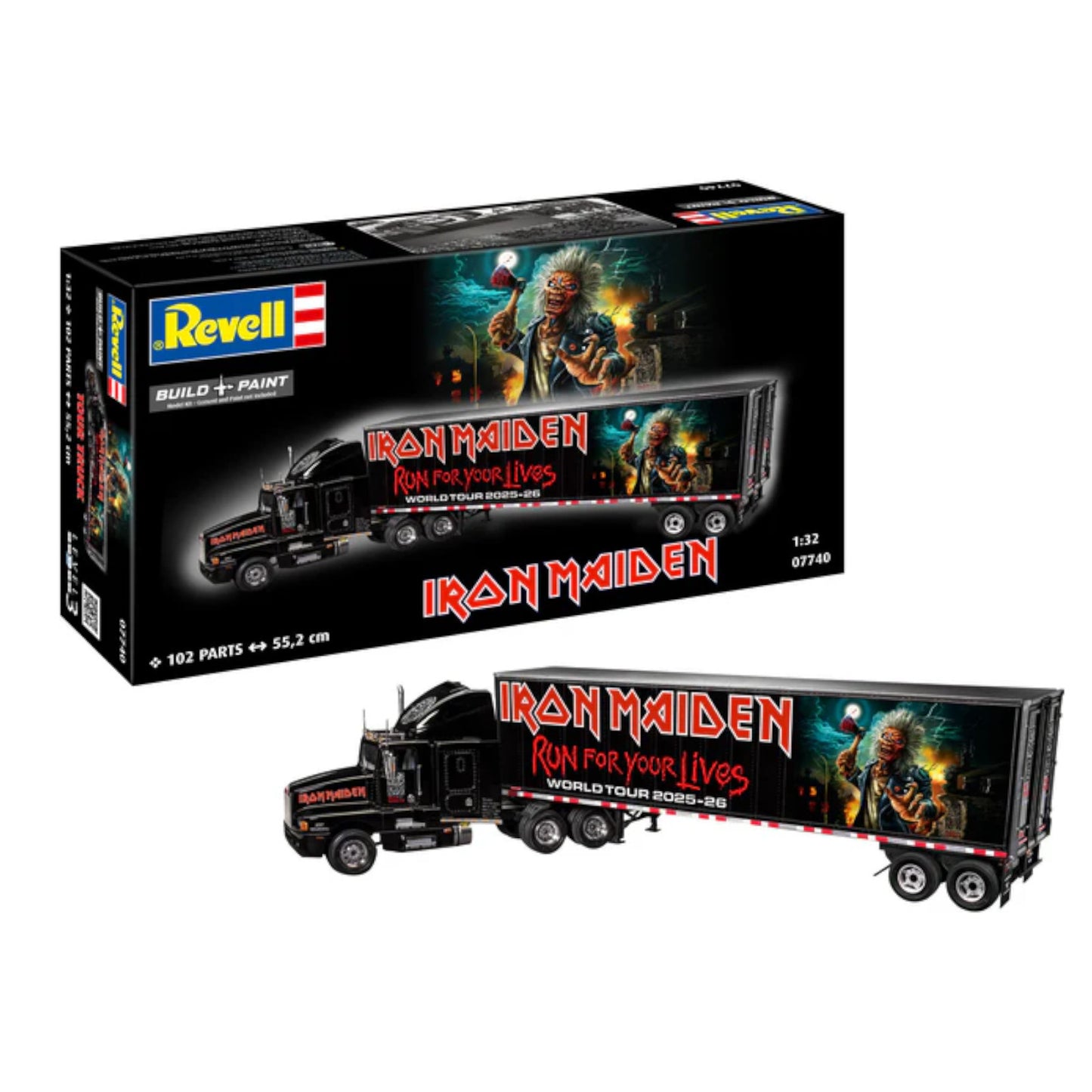 Revell Tour Truck Iron Maiden 50th Anniversary 07740 Car Model Kit