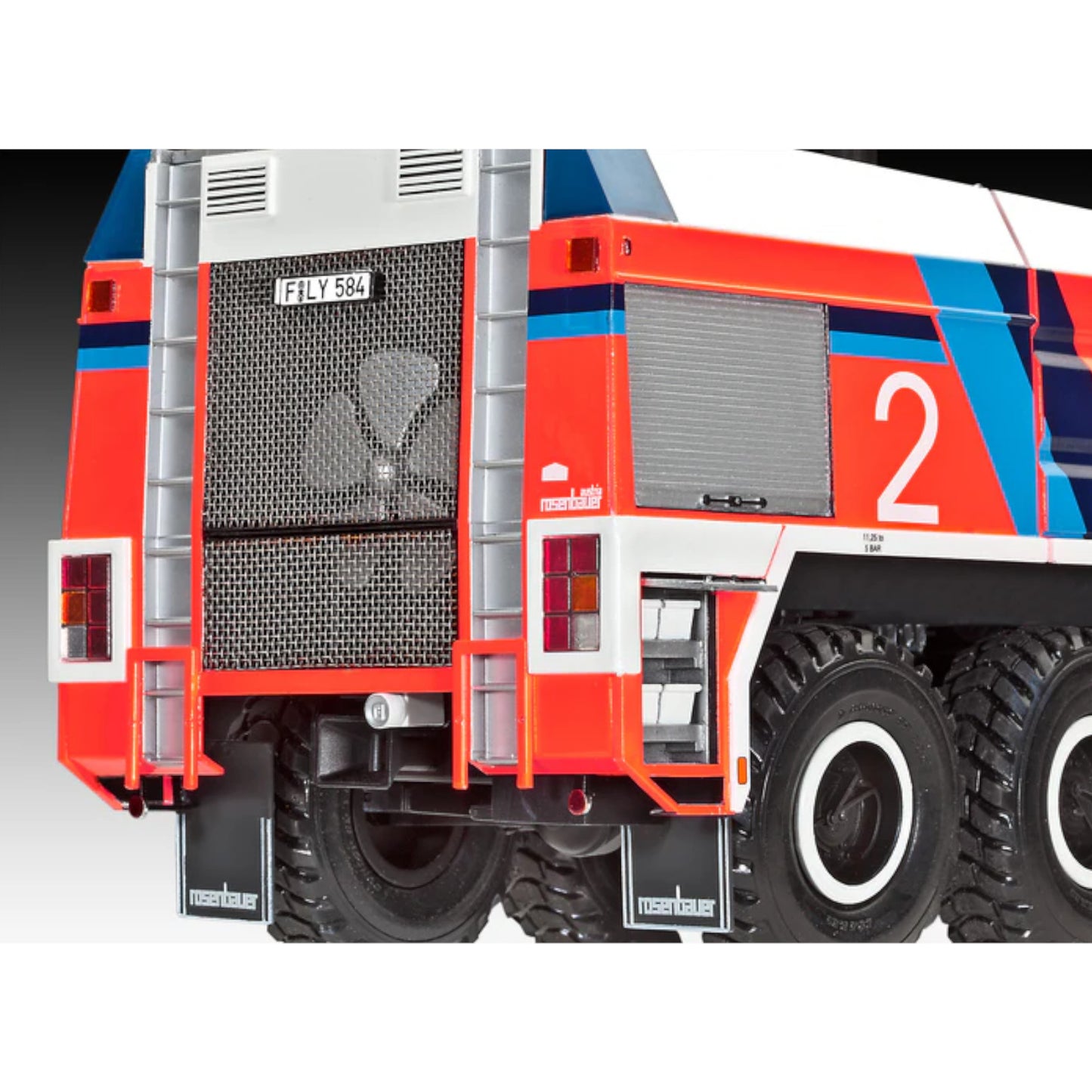 Revell GFLF Simba 8x8 Airport Fire Engine Limited Edition 07747 3D Puzzle Alternate 1