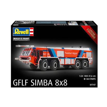 Revell GFLF Simba 8x8 Airport Fire Engine Limited Edition 07747 3D Puzzle Alternate 8