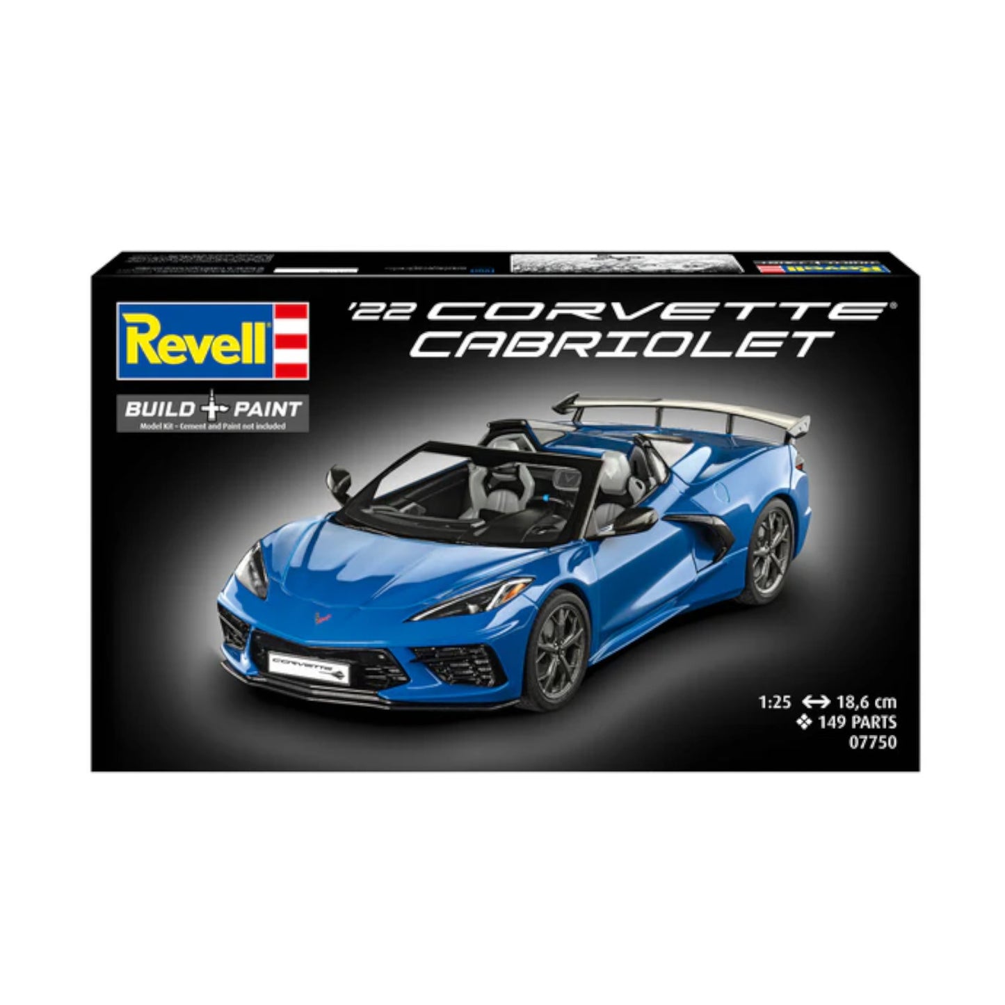 Revell 22 Corvette Cabriolet 07750 3D Puzzle Alternate 4