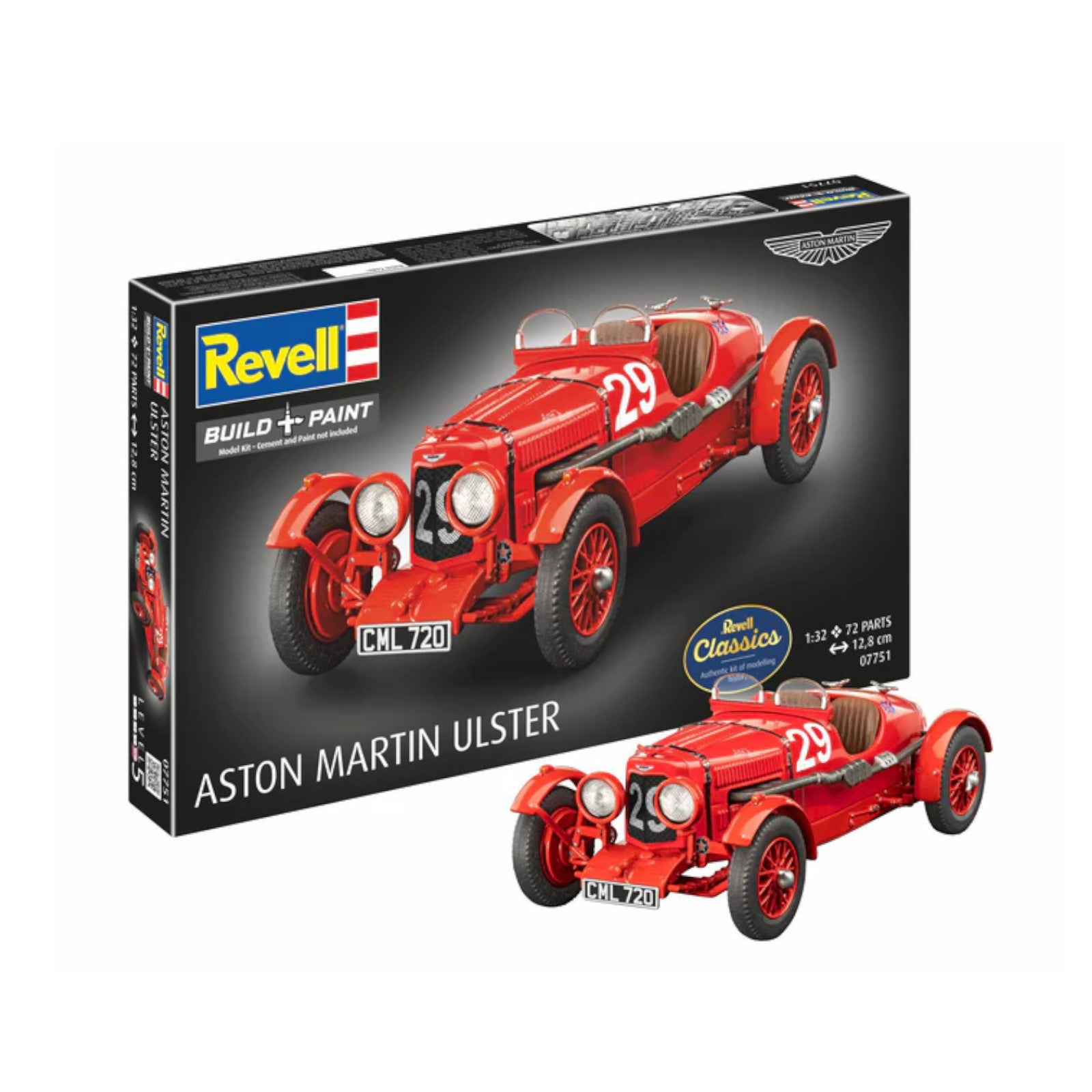 Revell Aston Martin Ulster Car Model Kit 07751