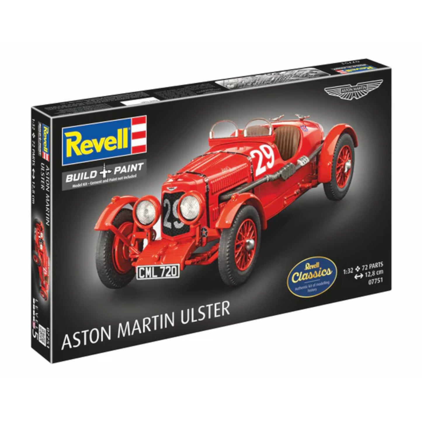 Revell Aston Martin Ulster Car Model Kit 07751 Alternate 4