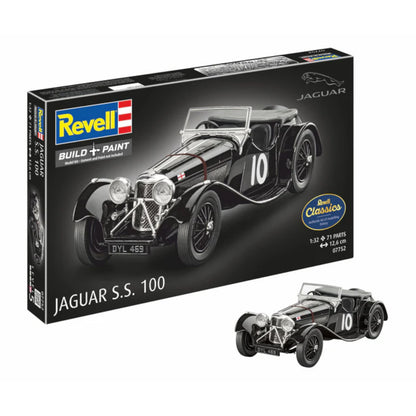 Revell Jaguar S.S. 100 Classic Car 07752 3D Puzzle