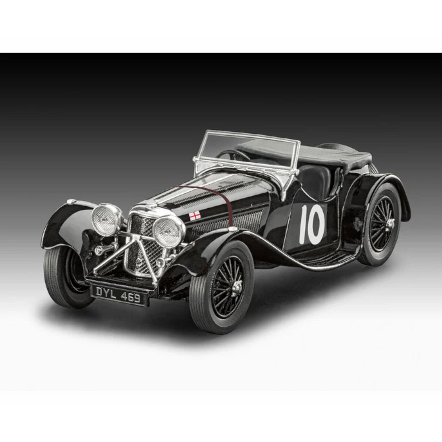 Revell Jaguar S.S. 100 Classic Car 07752 3D Puzzle Alternate 6