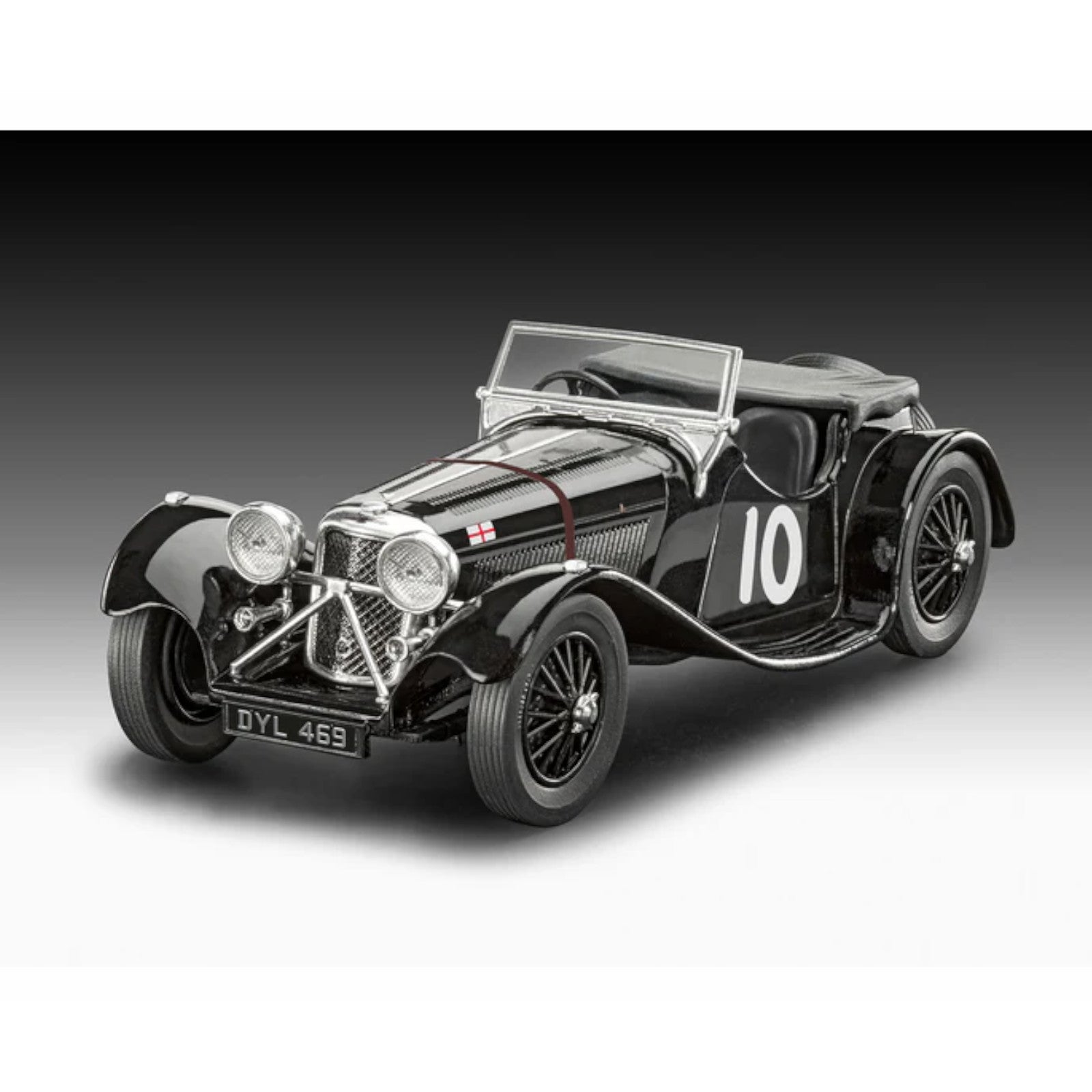 Revell Jaguar S.S. 100 Classic Car 07752 3D Puzzle Alternate 6