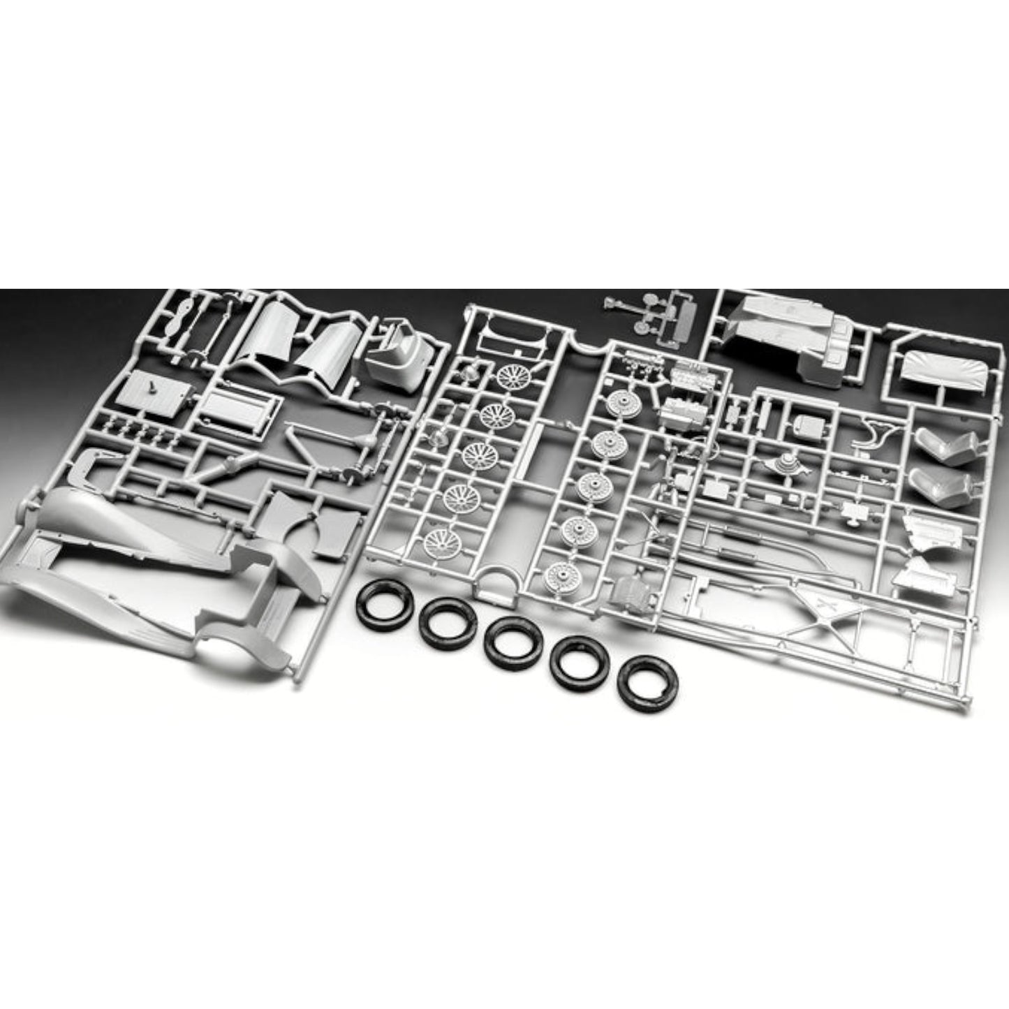 Revell Jaguar S.S. 100 Classic Car 07752 3D Puzzle Alternate 7