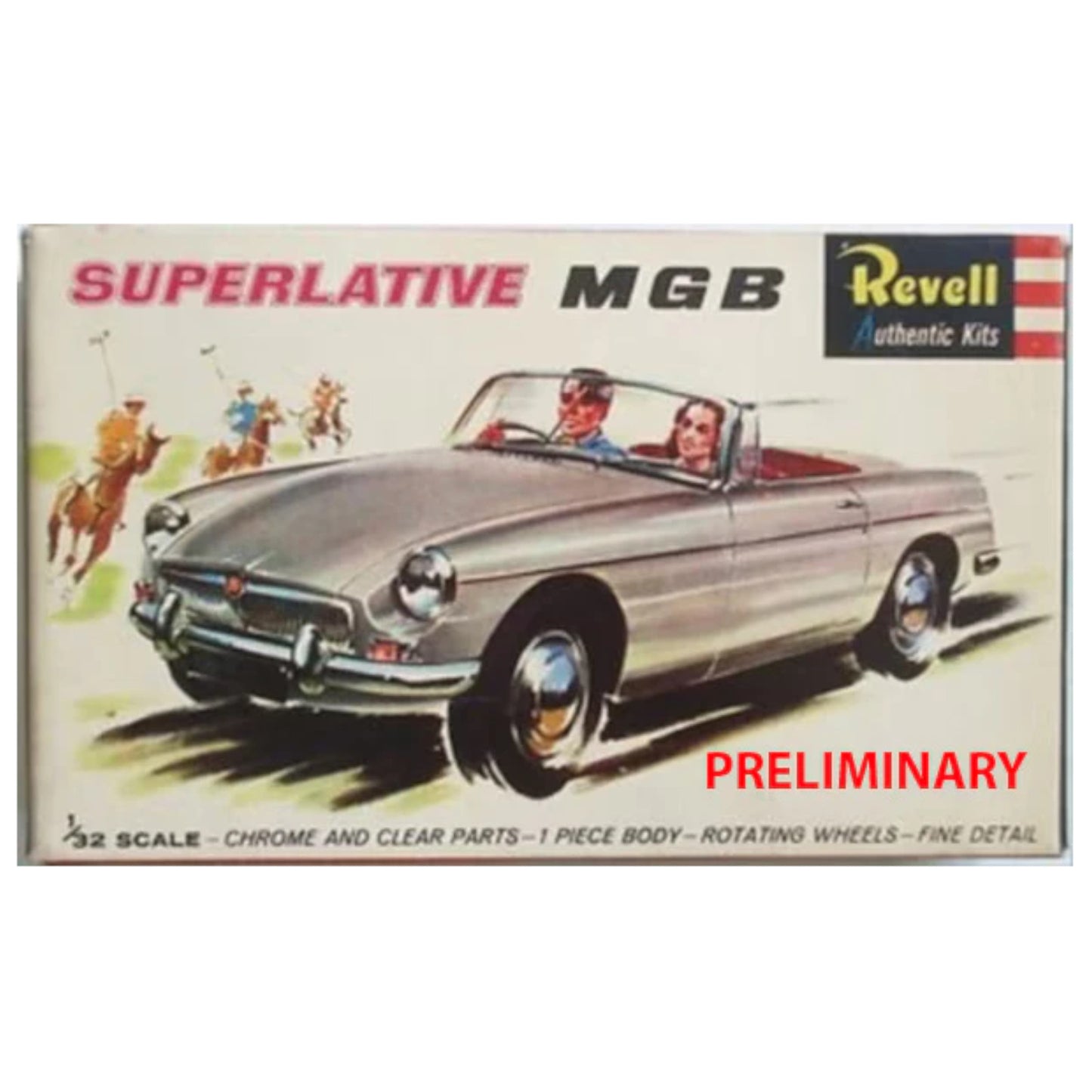 Revell MGB Roadster 75 Years Plastic 07753 Car Model Kit