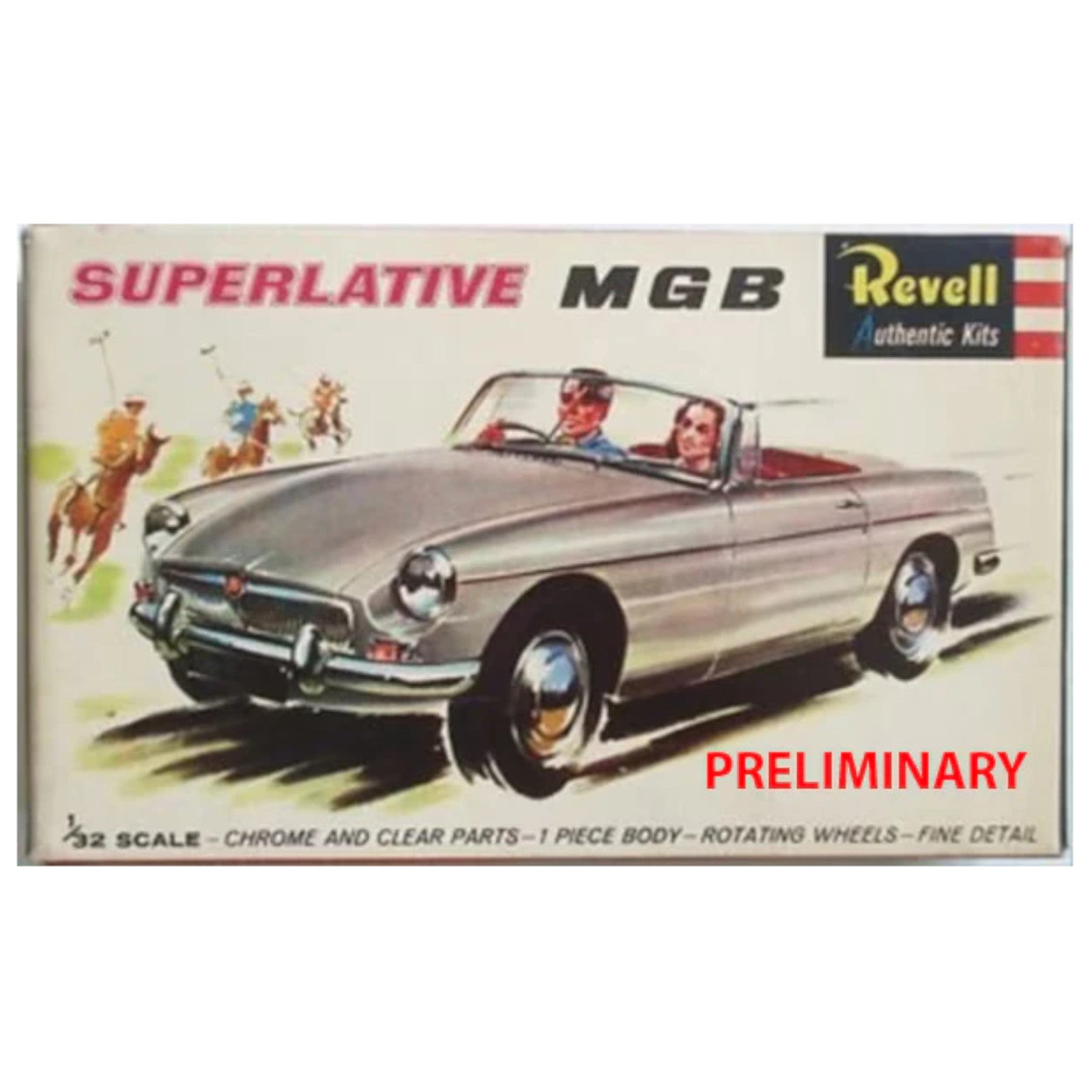 Revell MGB Roadster 75 Years Plastic 07753 Car Model Kit