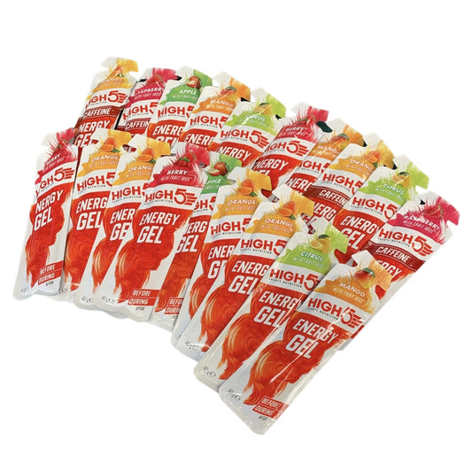 High5 Energy Gel Mixed Flavour Box of 20 (40g Gel Sachets)