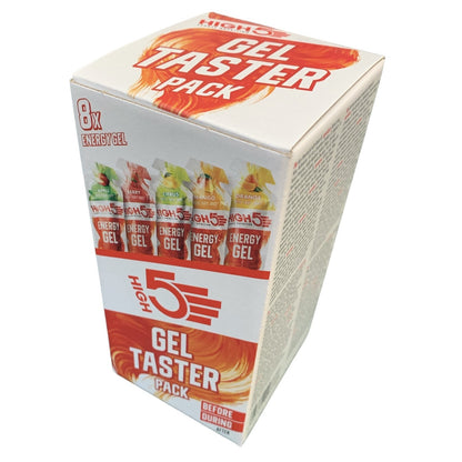 High5 Gel Taster Pack de 8 gels énergétiques mixtes