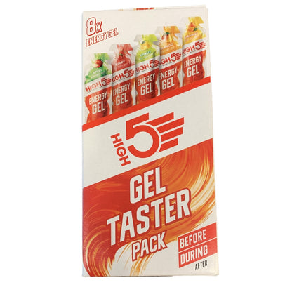 High5 Gel Taster Pack de 8 gels énergétiques mixtes