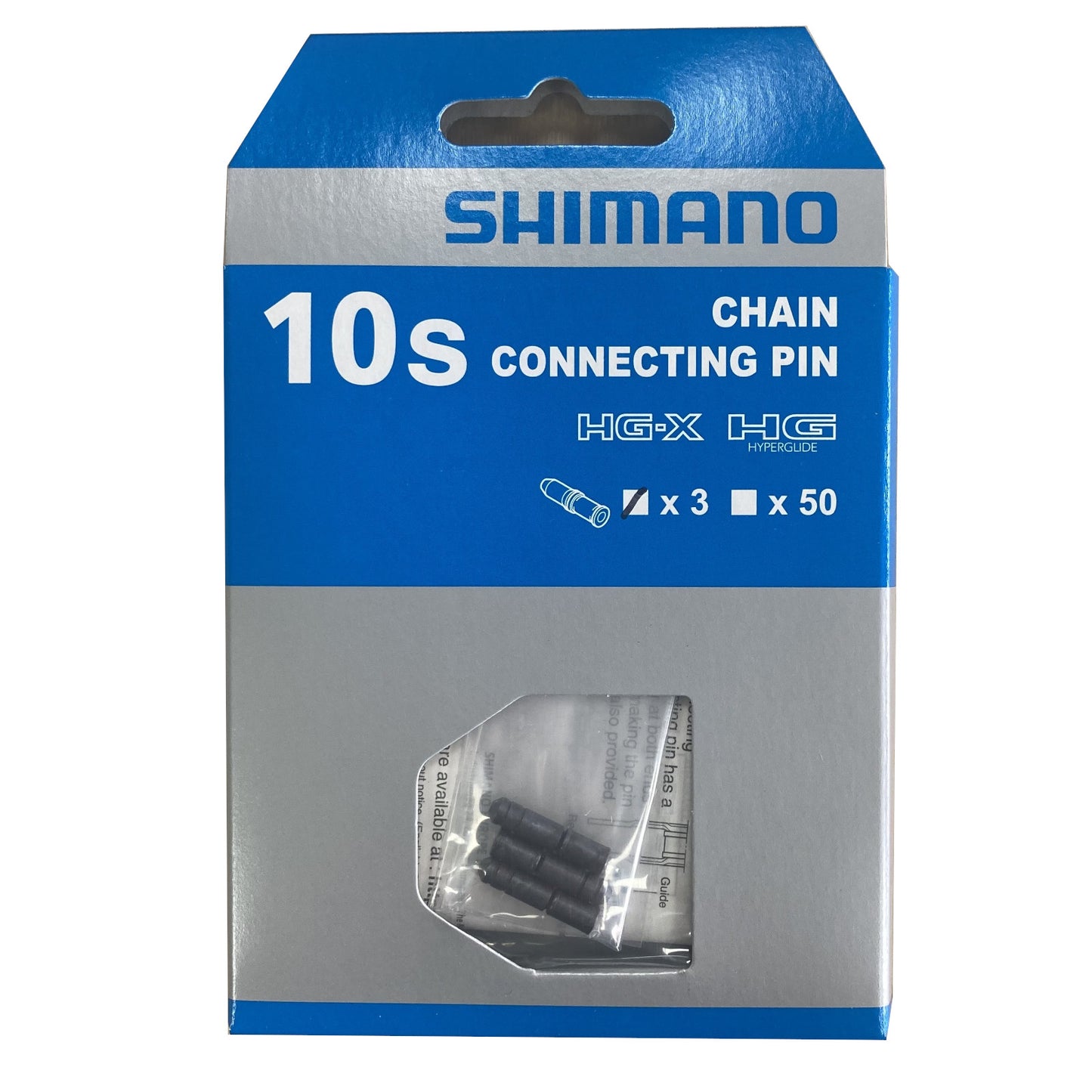 Shimano 10 Speed Bike Chain Pins Pack of 3