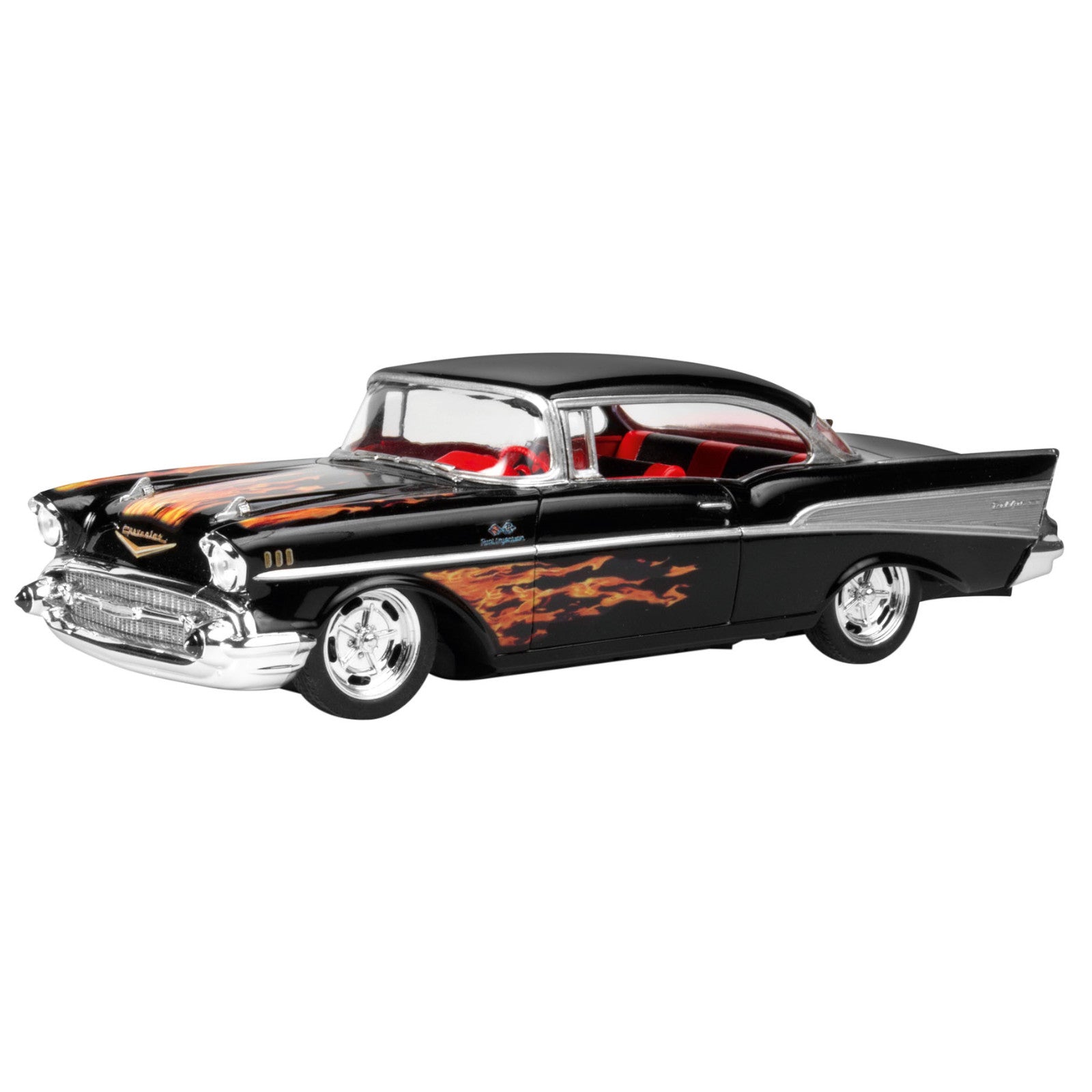 Revell 1957 Chevy Bel Air Car Model Kit 1950s V8 Small Block Tri