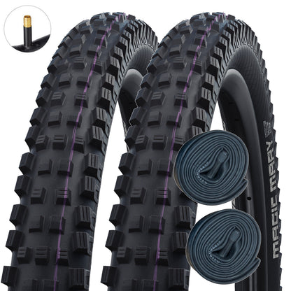 Schwalbe Magic Mary Evo Super Downhill TLE 26 x 2.35 60-559 ADDIX Ultra Soft E-25 26 Inch Bike Tyre Folding
