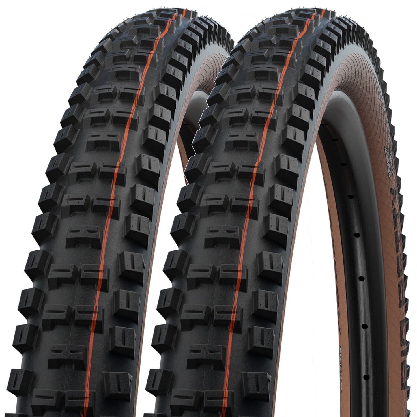 Schwalbe Big Betty Evo Super Trail TLE 29 x 2.4 62-622 ADDIX Soft E-25 29 Inch Bike Tyre Folding Tanwall