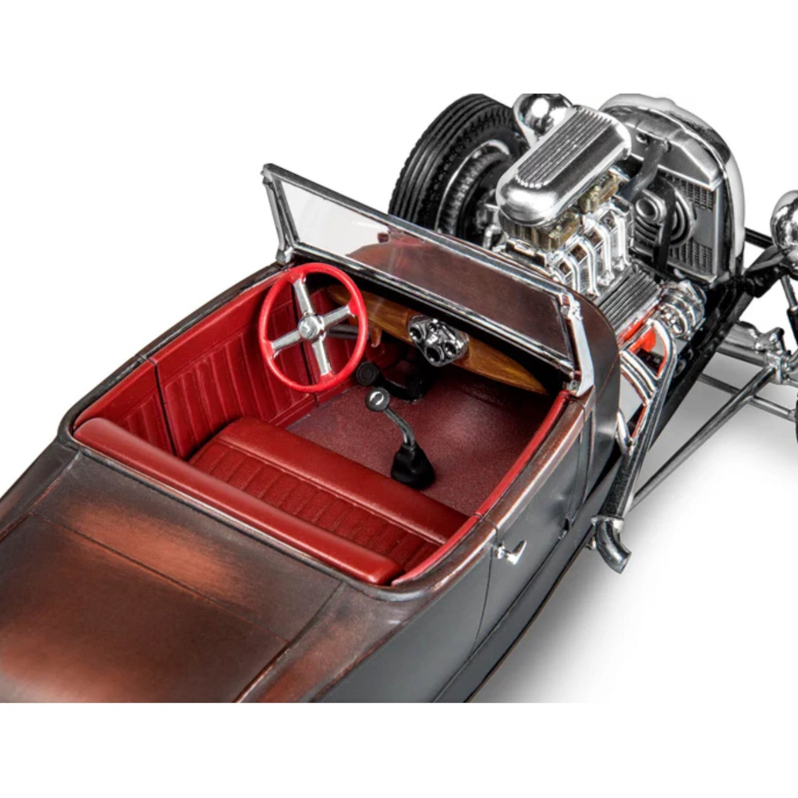 Revell 1929 Ford Model A Roadster Car Model Kit 1:25 Street Rod 14463 Alternate 4