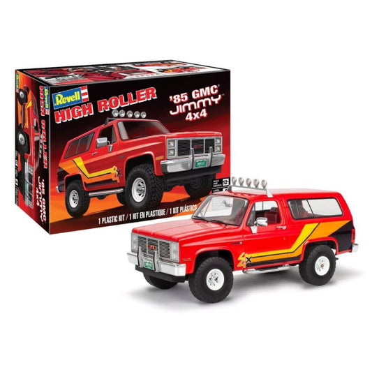 Revell 85 GMC Jimmy 4x4 High Roller Truck Model Kit 14577