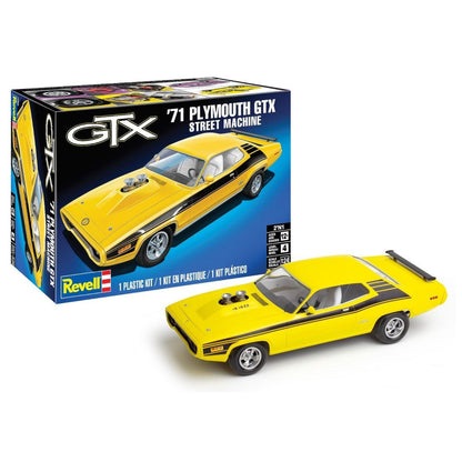 Revell 71 Plymouth Satellite GTX Street Machine Car Model Kit 14588