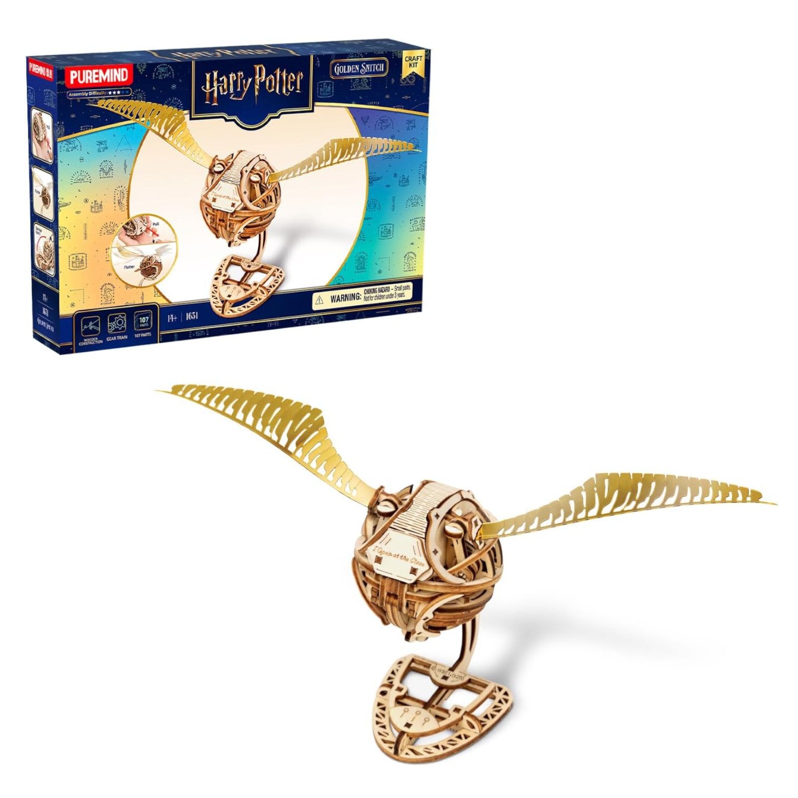 Puremind Harry Potter Golden Snitch Craft Kit 3D Puzzle