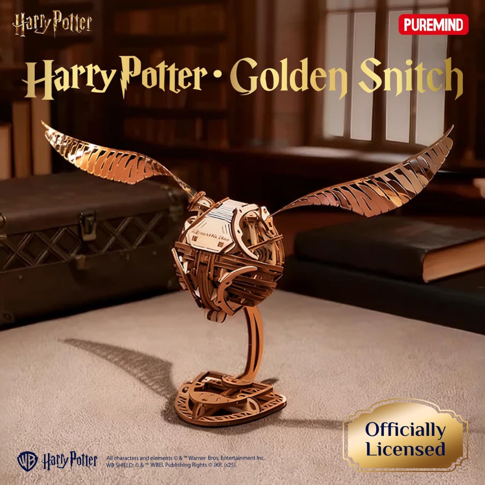 Puremind Harry Potter Golden Snitch Craft Kit 3D Puzzle Alternate 4