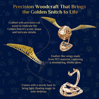 Puremind Harry Potter Golden Snitch Craft Kit 3D Puzzle Alternate 5