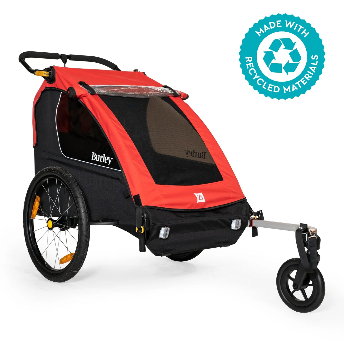 Burley Honeybee Bike Child Trailer - Red