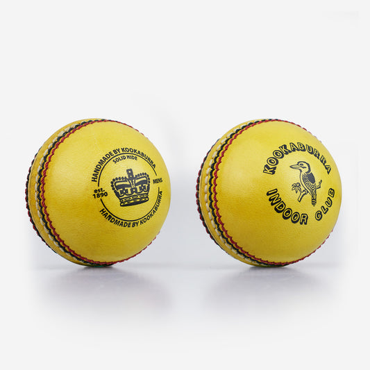 Kookaburra Indoor Yellow Club Men's Cricket Ball