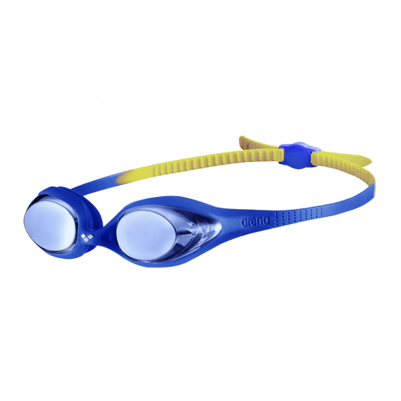 Arena Spider Junior Mirror Training Blue Blue Yellow Kid's Swimming Goggles
