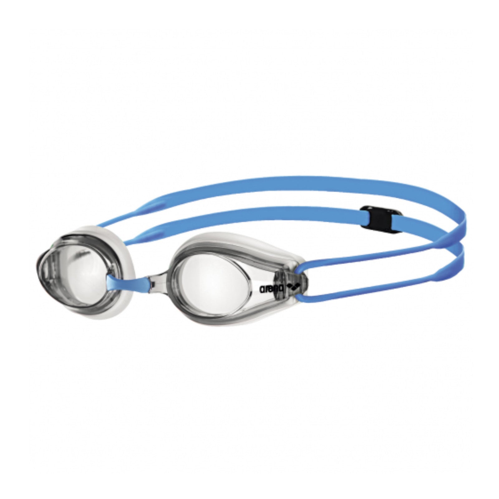 Arena Tracks Junior Racing Clear Clear Light Blue Kid's Swimming Goggles