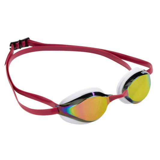 Arena Python Mirror Racing Copper White Red Wine Men's Swimming Goggles