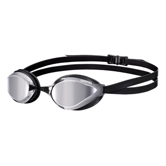Arena Python Mirror Racing Silver Black Men's Swimming Goggles