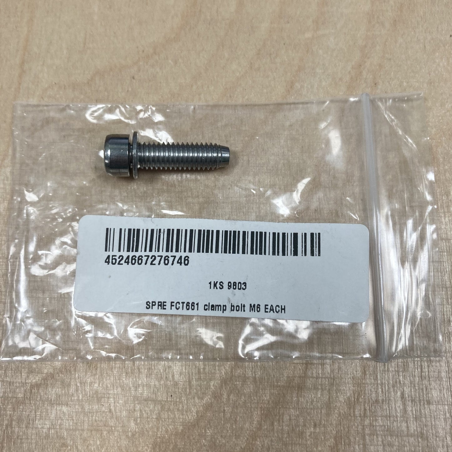 Pièce de rechange pour pédalier de vélo Shimano FC-T661 M6x19mm