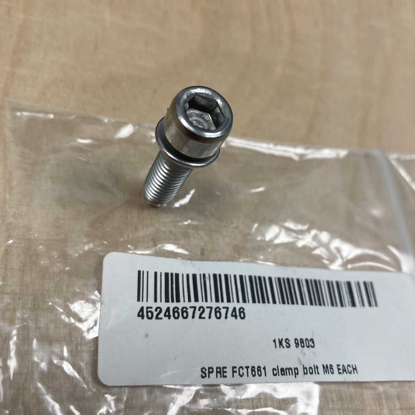 Pièce de rechange pour pédalier de vélo Shimano FC-T661 M6x19mm