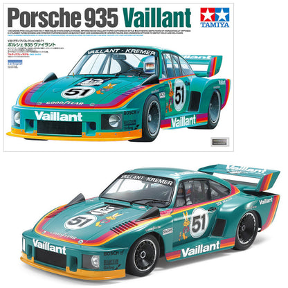 Tamiya Porsche 935 Vaillant 1:20 Car Model Kit 20071