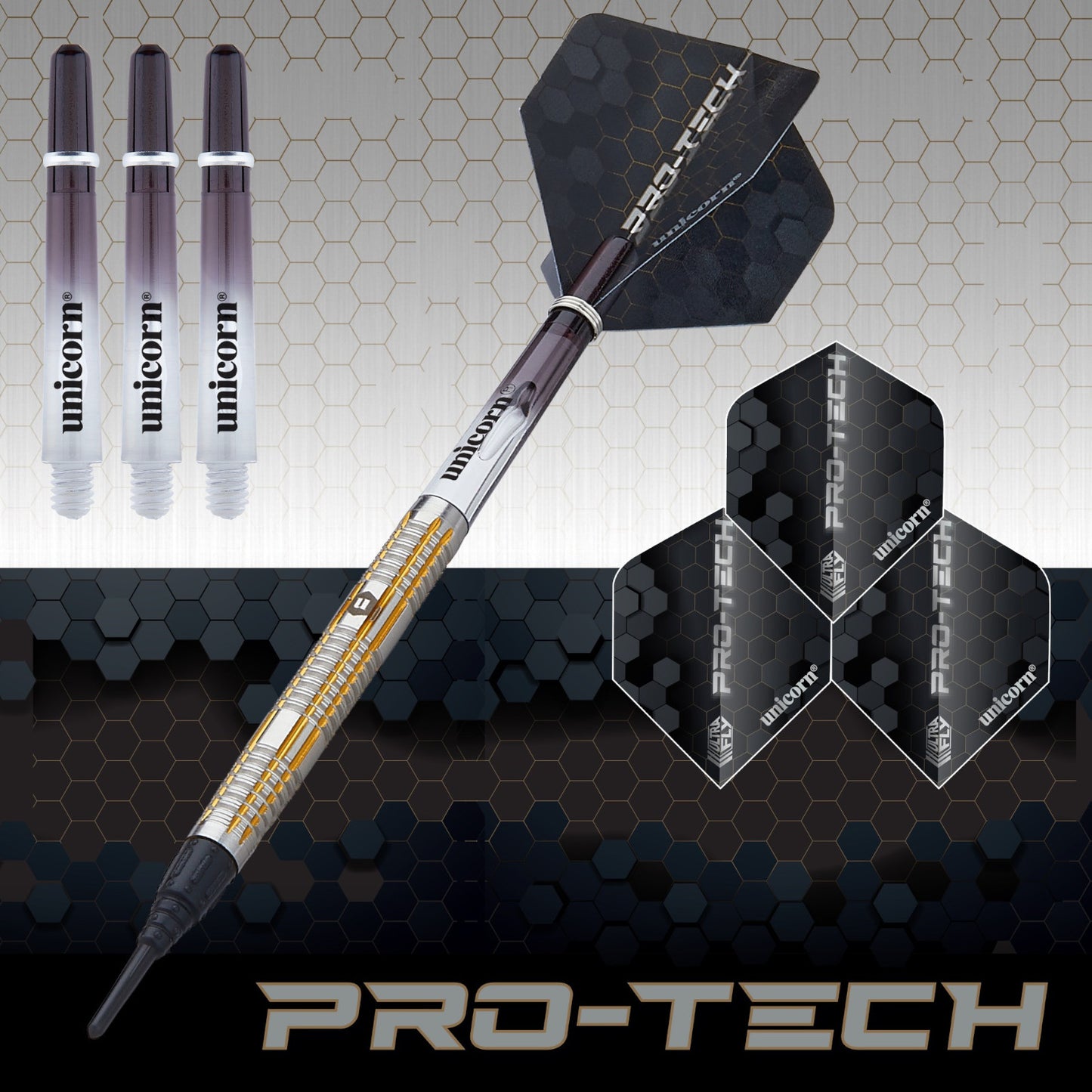 Unicorn Pro-Tech Style 4 Tungsten Dart 18G Soft Tip Dart Alternate 2