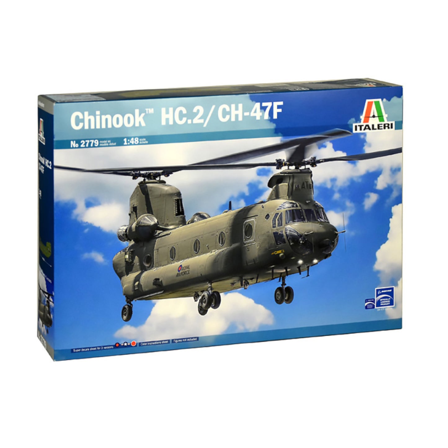 Italeri RAF CH-47D Chinook HC2 1:48 Helicopter Model Kit 2779