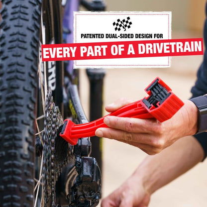 Finish Line Starter Kit Pack Ecotech Degreaser / Wet Chain Lube / Grunge Brush