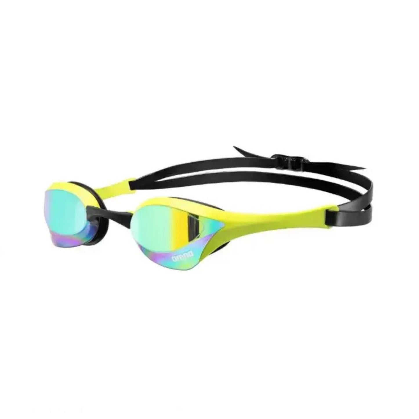 Arena Cobra Ultra Swipe Mirror Racing Emerald Cyber Lime Men's Swimming Goggles