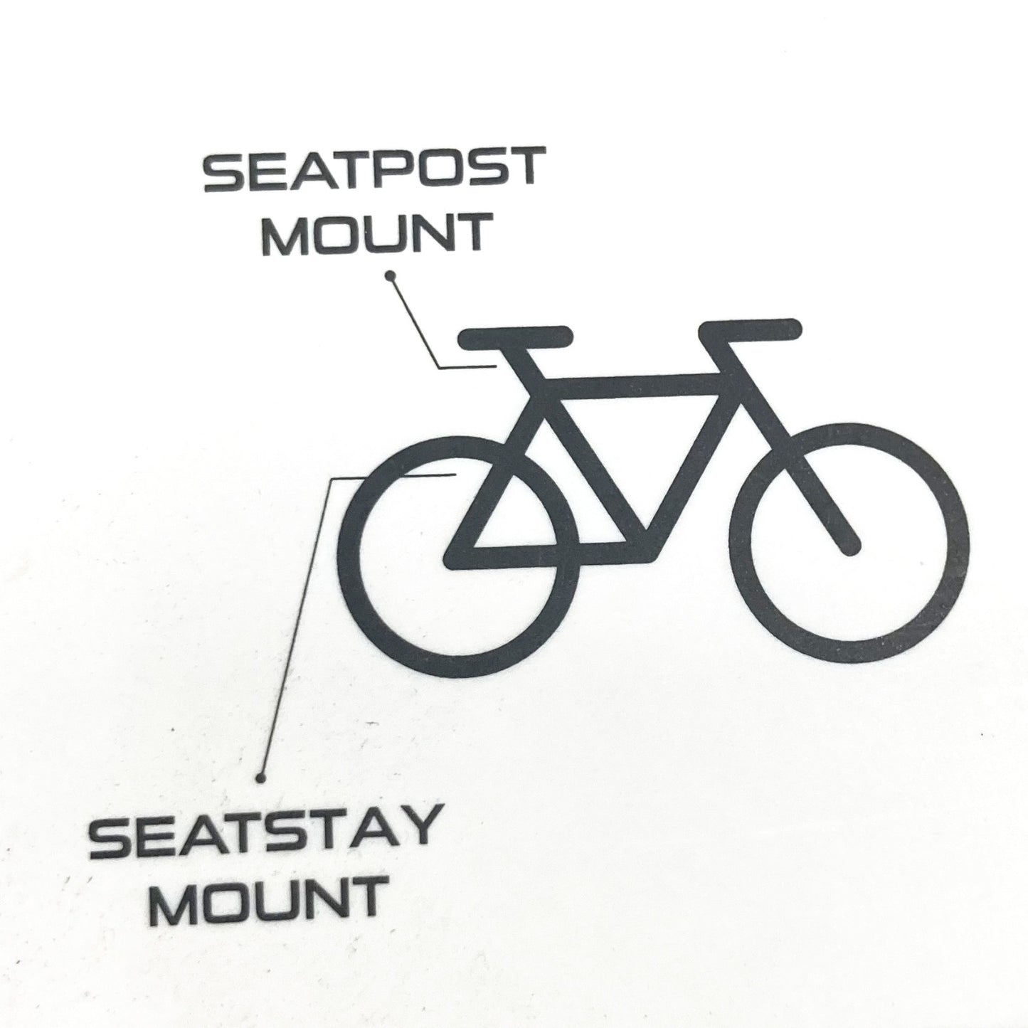 Fahrradrücklicht Smart Superflash 0,5W wiederaufladbar Schwarz