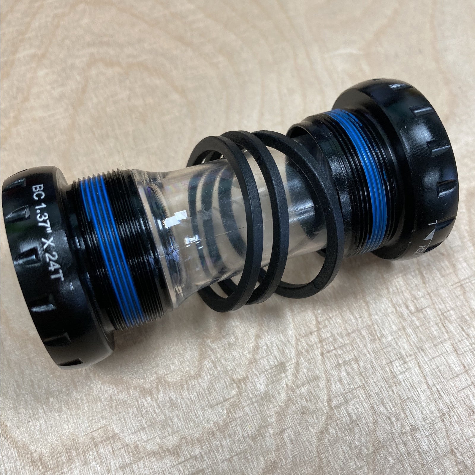 Raleigh 24mm HollowTech II Compatible Threaded Bike Bottom Bracket Alternate 1