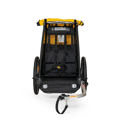 Burley Bee Double Trailer - Yellow