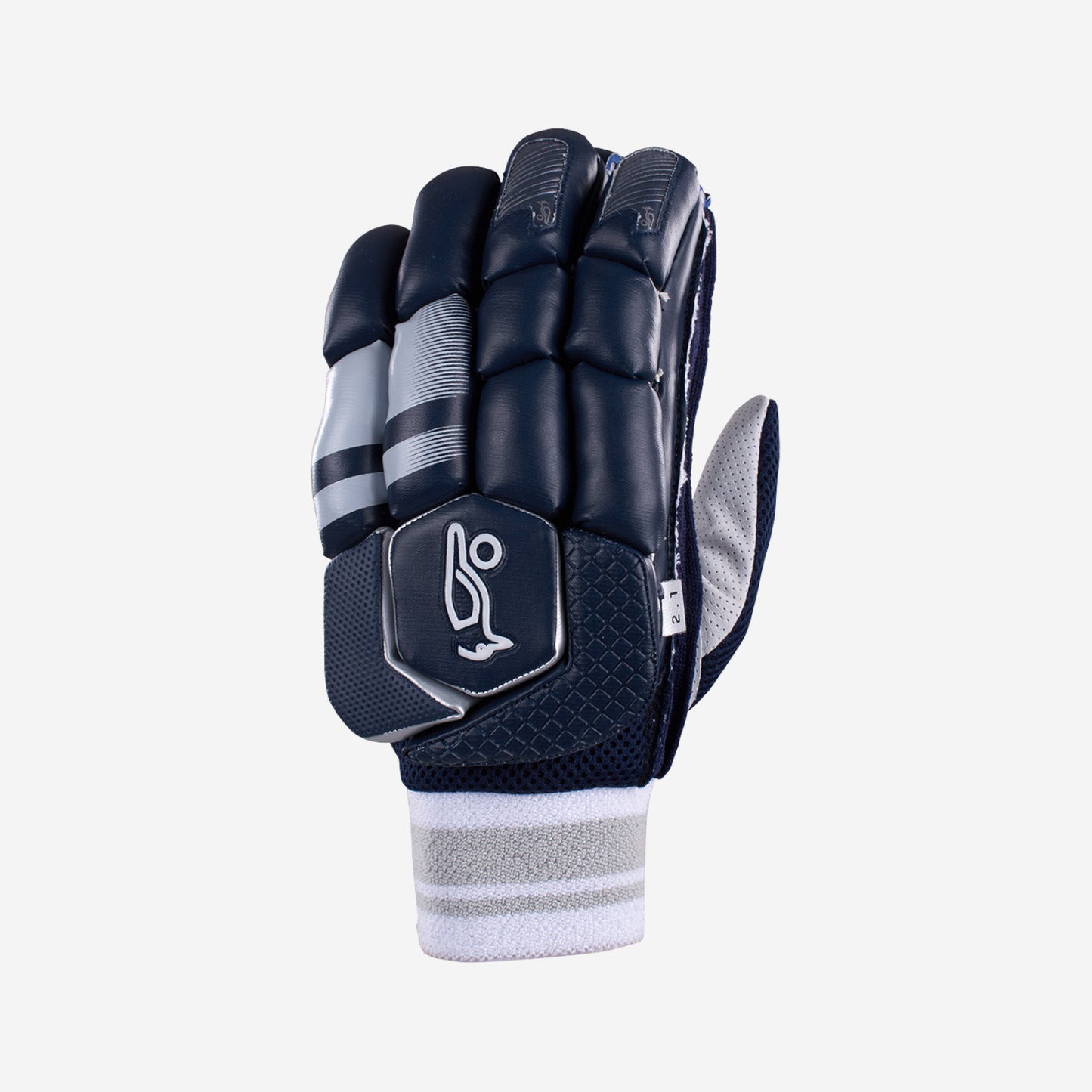 Kookaburra 2.1 T/20 Navy Batting Adult Left Hand Cricket Gloves