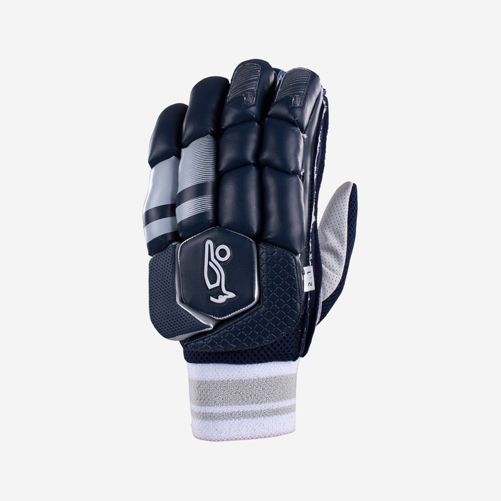 Kookaburra 2.1 T/20 Navy Batting Adult Left Hand Cricket Gloves
